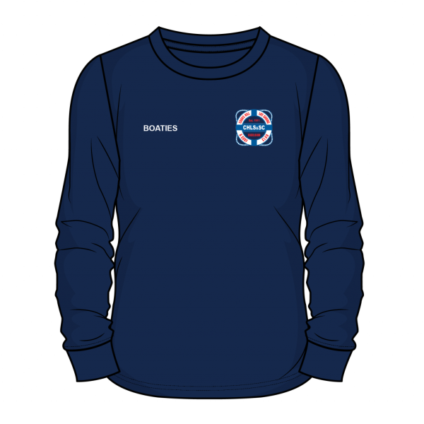 Mitch Revs Long Sleeve Navy Tee